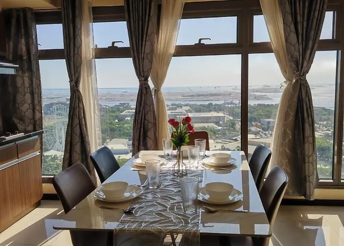 Bay Sunset 25 Petfriendly, Workfromhome Ready, Near Airport, Moa, Picc, World Trade Center, Us Embassy Manila